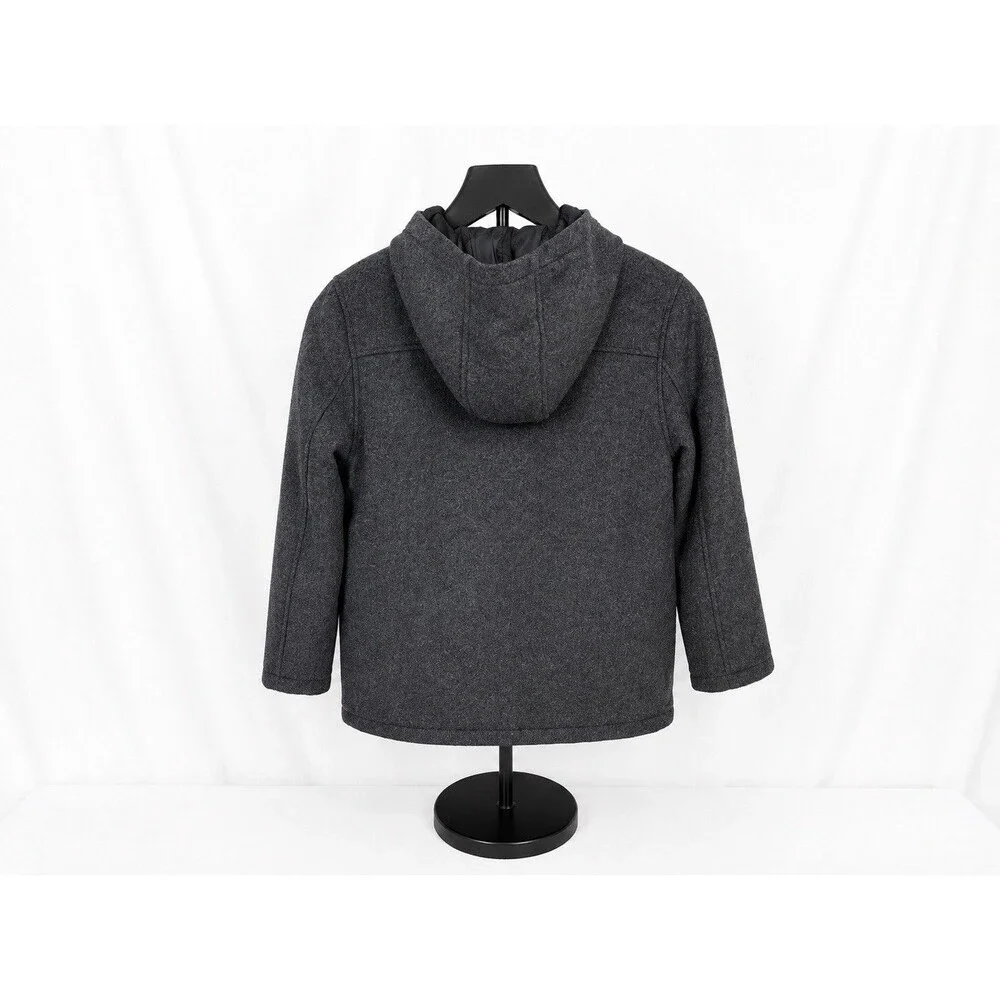 NEW NWT Childrens Place Lined Jacket Coat Boys Size 7/8 Gray Grey Clothes Formal